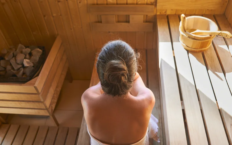 Can Sweat it Out in a Sauna Melt Away Belly Fat