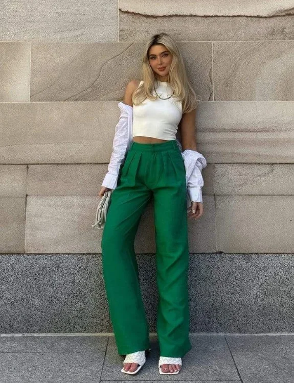 Accessories to Pair with Green Pants